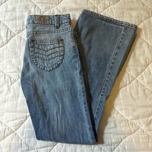 y2K Low Rise Paris Blues Jeans